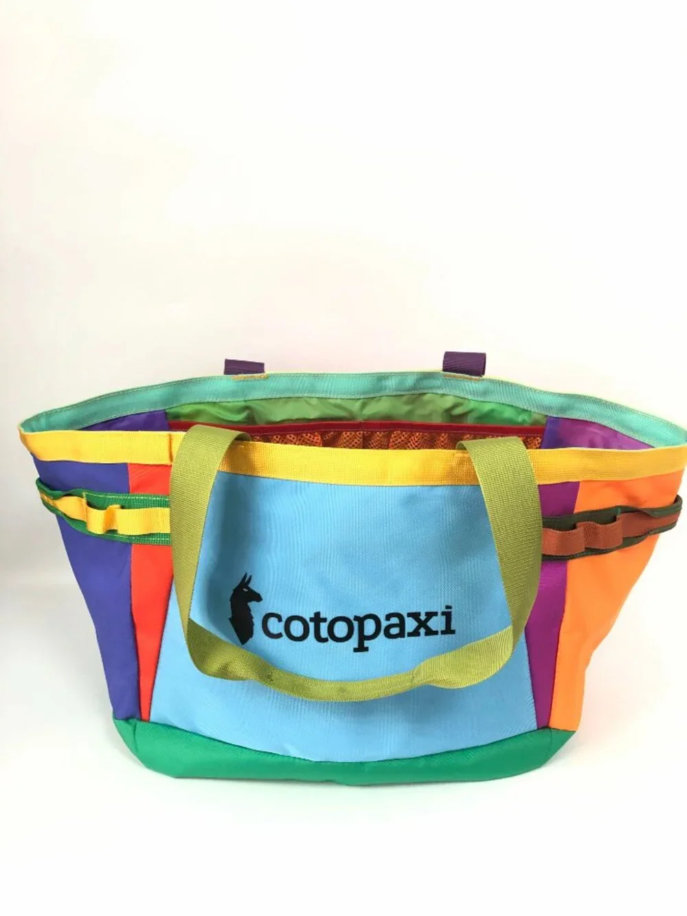Cotopaxi Colorful Tote Bag Dopamine Shoulder Bag Outdoor Travel Bag - Picture 2 of 6